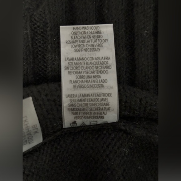 Karl Lagerfeld women’s embellished sweater. Size small. Black color. - Picture 8 of 8